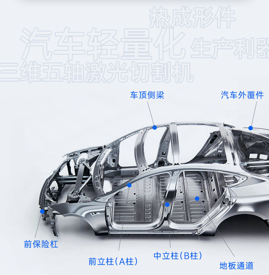 HSG三维工件切割大师—Cell系列三维五轴激光切割机 HSG三维工件切割大师—Cell系列三维五轴激光切割机